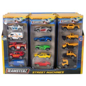 Teamsterz Street Machines Die-Cast 5 Pack CDU