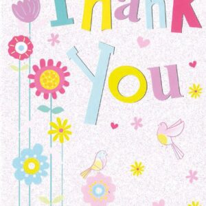 Thank You Card - Flowers