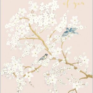 Thinking Of You Card - Cherry Blossom