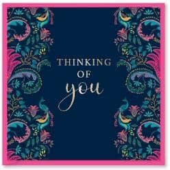 Thinking Of You Card - Indienne