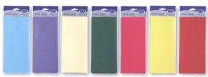 Tissue Paper 5 Sheets Hang Pack - Assorted Colours