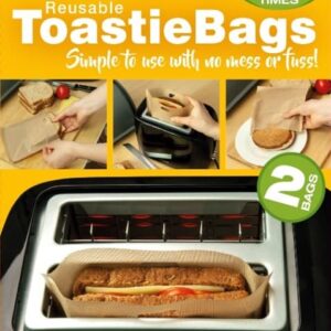 Toastie Bags Pack of 2 On Clip Strip