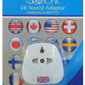 Travel Adaptor For Visitors To The UK