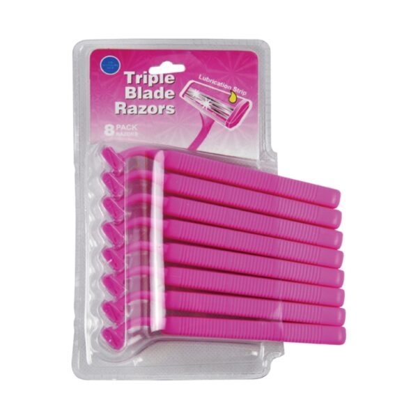 Triple Blade Razor Ladies 8pk