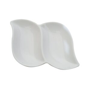 Twin Leaf Sauce/Nut Bowl 13*11cm