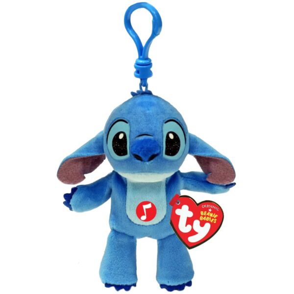 TY Beanie Babies Key Clip - Disney Stitch