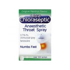 Ultra Chloraseptic Anaesthetic Throat Spray 15ml