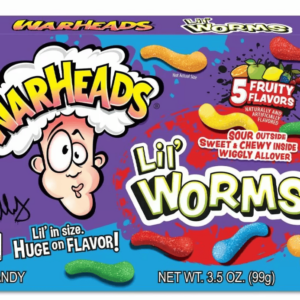 Warheads Lil Worms Theatre Box 99g