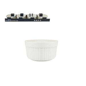 Whiteware Ramekins 85x42mm 4pk