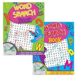 Word Search Book 80gsm White Paper