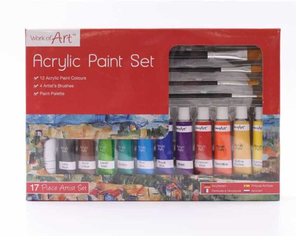 Work of Art Artists Acrylic Set