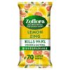 Zoflora Anti-Bacterial Cleaning Wipes Lemon Zing 70's