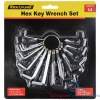 14pcs HEX KEY WRENCH SET