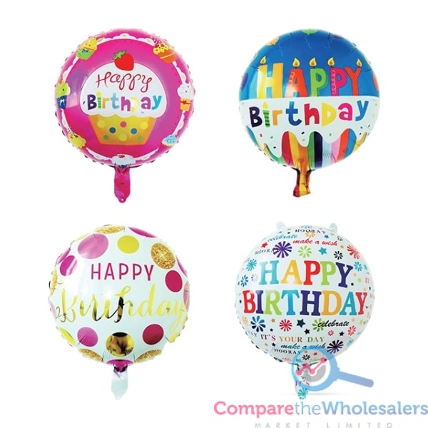 18'' Round HB Foil Balloon