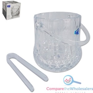 1L Ice Bucket with Tong 12x13.5cm