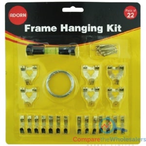 22PCS PICTURE FRAME HANGING KIT