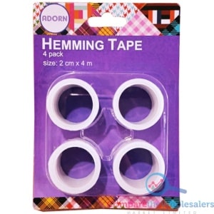 2cm x 4m Hemming Tape 4pk