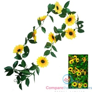 2m 8 Sunflower Garland