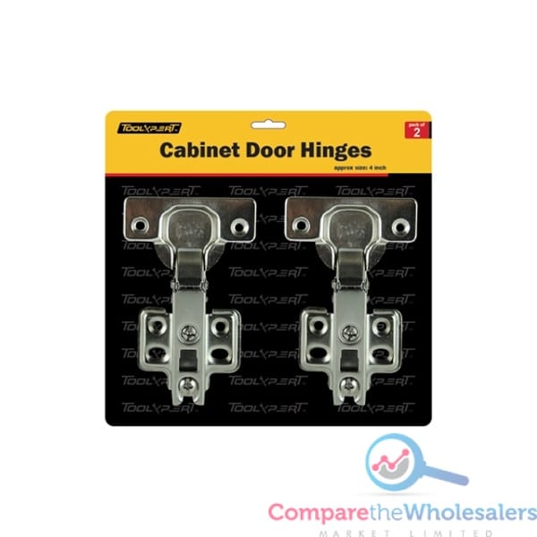 2pk 4" Cabinet Door Hinges