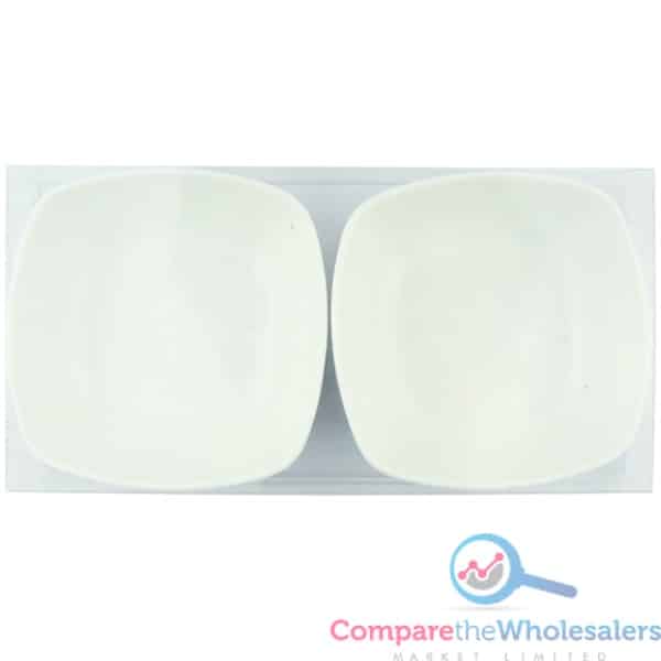 2pk Sauce/Nuts Bowls 10cm - Rectangle