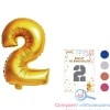 32" Giant Foil Number 2 Balloon