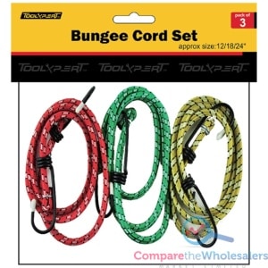 3pk 12/18/24"Bungee Cord Set