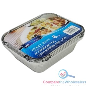 450ml Foil Container 6pk