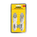 4inch Hasp and Staple Set 2pk