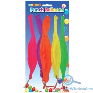 5PK PUNCH BALLOONS