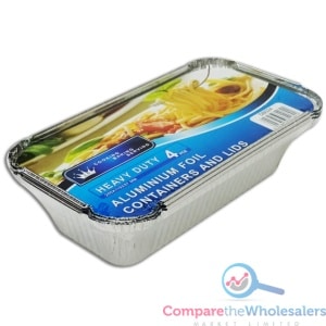 650ml Foil Container 4pk