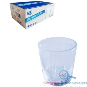 6pcs Glass Cup 290ml 8x9cm