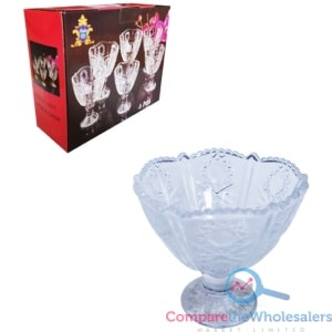 6pcs Ice Cream Bowl Set (11x10.5cm)