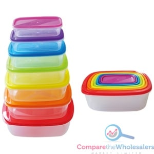 7pcs Rectangle Container Set