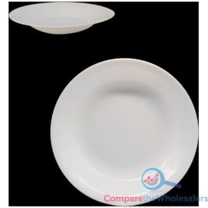 8.5'' Opal Glass Deep Plate