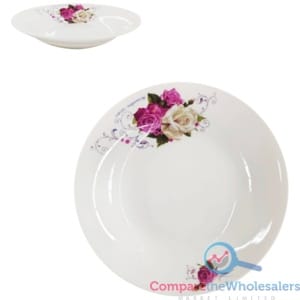 8inch Floral Soup Plate