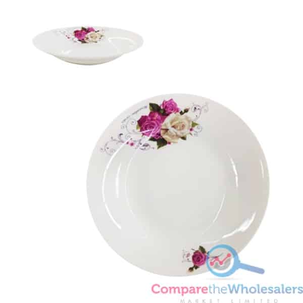 8inch Floral Soup Plate