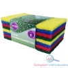 8pk Colour Scrub Cleaning Pads