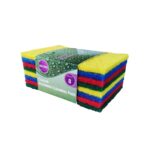 8pk Colour Scrub Cleaning Pads