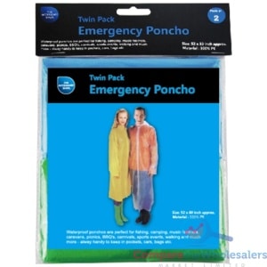 Adult Ponchos 2pk