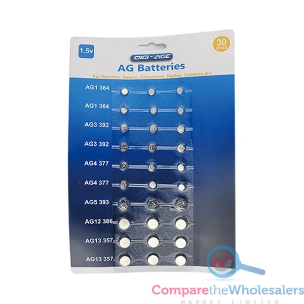 AG BATTERIES 30pk