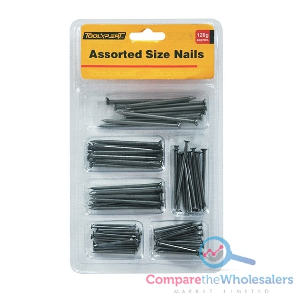 Assorted Size Nails 120grams