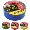 ASST Coloured Pvc Tape 30mm X 30m