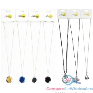 Asst Shapes Pendant Necklace 70cm