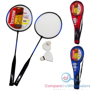 Badminton Racket Set with 2 Balls