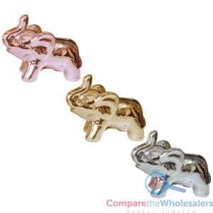 Chrome Ornament ELEPHANT 9*5.5cm