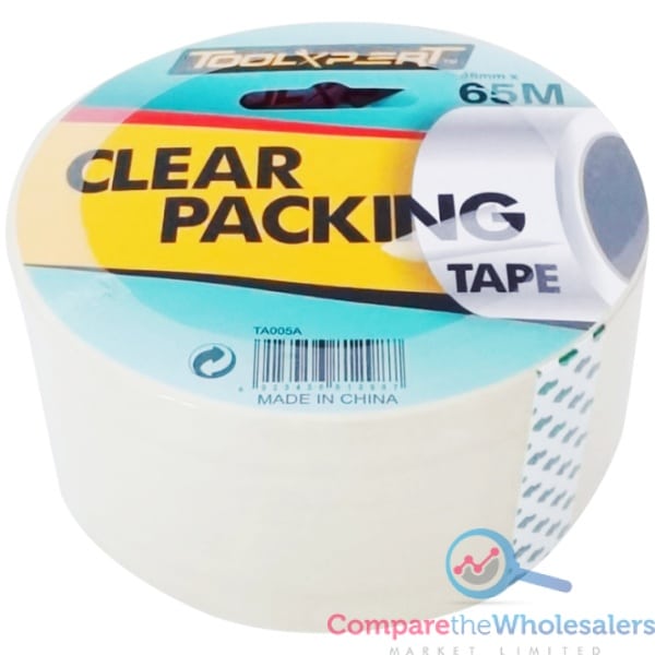 CLEAR PACKING TAPE 48mm x 65m