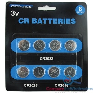 CR BATTERIES 8pk