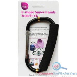 D-Shape Handy Snap Hook 14cm H