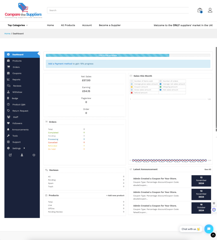 supplier-dashboard