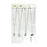Diamante Heart Necklace 70cm
